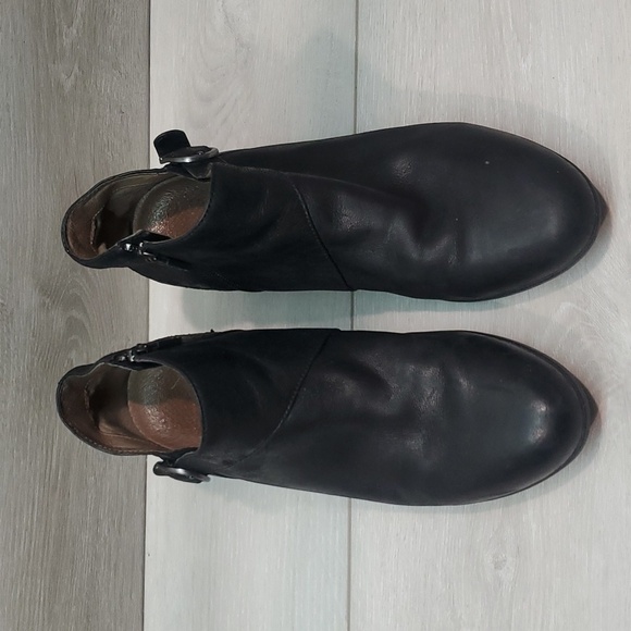 Dansko Women Darbie Comfort Low Ankle Leather Heels shoes sz 40/9.5-10 - Picture 5 of 15